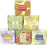 Bundle of 6 Greenwich Bay Trading Co. Soaps - 1.9oz Soaps in The Following Scents: Fresh Milk, Lemon
