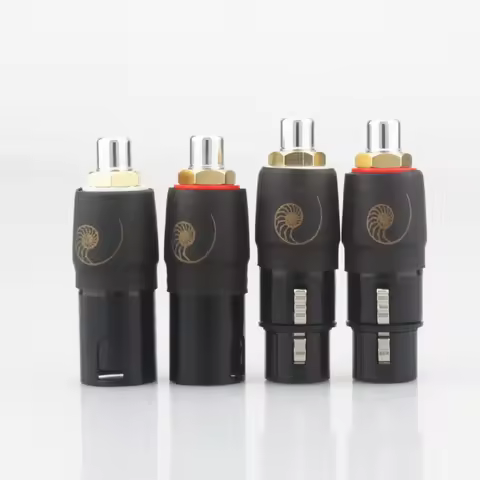 New High Quality XLR 3 Pin Female/Male to RCA Femal Audio Jack Adapter Plug Connector XLR to RCA Fem