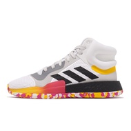 adidas Basketball Shoes Marquee Boost White Gray Black Yellow Pink High-Top Men's Shock Absorber Stable ACS G26212