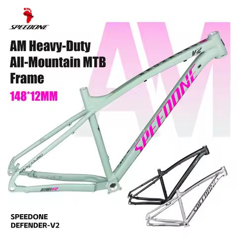 SPEEDONE DEFENDER V2 MTB AM Frame 29er Disc Brake Compatibility 12x148mm Boost All-Mountain Aluminum