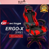 TLT GT-Racing ERGO-X Series Gaming Chair Sport Back Ergonomic Racing Style Adjustable Executive Offi