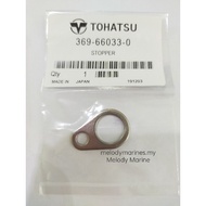 Tohatsu/Mercury Japan Water Pump Case Lower Cam Rod Stopper 5hp 8hp 9.8hp 9.9hp 2stroke Lower Casing 369-66033-0