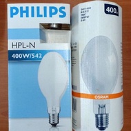 🔥READY STOCK🔥 PHILIPS 400W MERCURY BULB (HPL-N) / OSRAM HQL(MBF-U) 400W MERCURY BULB / 400W HIGH BAY