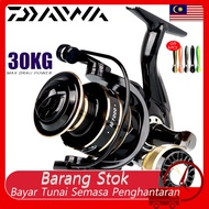 2023 NEW DAIWA Reel Spinning Reel Mesin Pancing Fishing Reel 40Kg Max Drag Power 5.2:1 High Speed