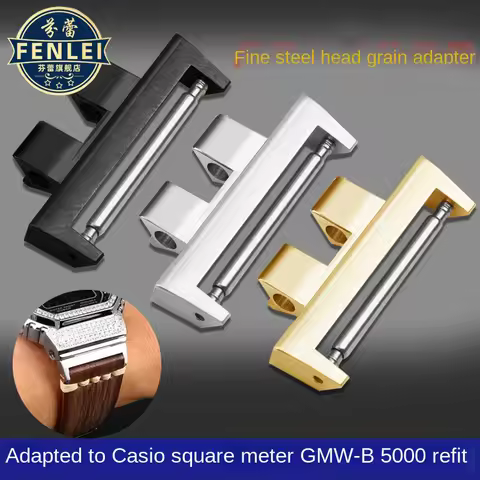 Watchband Modification Connector For CASIO GSHOCK GMW-B5000 GM-B2100 Stainless Steel Adapter Strap 2