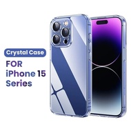 SOTFCASE BENING FOR IPHONE 15 BAHAN TEBAL PELINDUNGI LENSA KAMERA