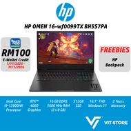 Laptop HP OMEN 16-wf0099TX BH5S7PA i9-13900HX 16GD5 5600MHz 512GB SSD RTX4050 8GD6 16.1"FHD 165Hz W1
