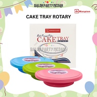 Maspion Cake Tray Turntable Rotary Cake Decorating Turntable