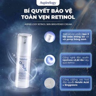 Kem dưỡng tái tạo siêu căng bóng Aspirelogy 0.3% Retinol Skin Brightener Cream 30ml
