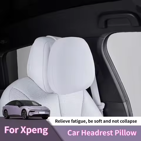 Car Headrest Lumbar Support for Xiaopeng Xpeng G6/G9/G7 Comfortable Neck Pillow Soft Pillow Memory F