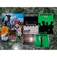 [ ready ] ALBUM ONLY NCT127 STICKER (STICKY VERSA) FAVORITE CLASSIC NCT RESONANCE PT 1 KIHNO FUTURE 