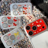 Red Year Of The Horse Ingot Fireworks Pony Suitable For iPhone17promax Glitter Lens Film Apple 17pro