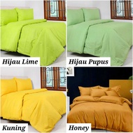 KATUN Bedcover Set Bedcover Only Plain Cotton Various Colors Beautiful Elegant Size Single Double 90