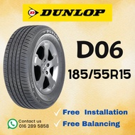 185/55R15  Dunlop SP Sport D06 TAYAR TYRE TIRE TIRES TYRES 1855515 185 55 15  185-55-15