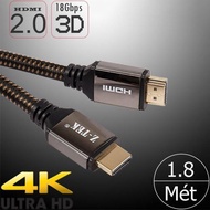 Premium HDMI 2.0 4K cable 1.8M - 5M Z-TEK - Premium HDMI 2.0 cable