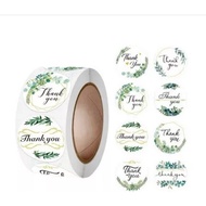 Thank You Sticker Thank You Sticker 1 Roll / Thank You Sticker contents 500 Pcs free bubble