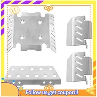 【W】Metal Chassis Kit +Axle Cover Kit for 1/8  Allrock 1/8 H8h V1v2 RC Car Parts