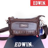 Edwin Waist Bag Sling Bag Pouch Bag (3 in 1) Genuine Leather 100% Original [38469 I 38467 I 38468]