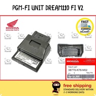 38770-K76-M02 HONDA EX5 DREAM110 FI V2 PGM-FI / ECU Engine Control Unit 100% ORIGINAL