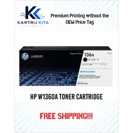 HP 136A / W1360A / HP136A ORIGINAL TONER CARTRIDGE