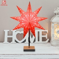[clarins.sg] Christmas Creative Star Desktop Light Modern 3D Star Lamp for Home Bedroom Decor