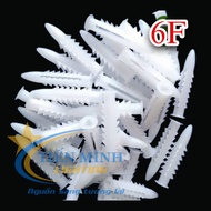 [Bag of 100] Plastic millet in many sizes 6F-7F-8F (6cm/7cm/8cm)