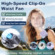 [Wearable Cooling Solution] JMY High-Speed Waist Fan Waist Fan/Portable Fan/High-Speed Fan/Outdoor F