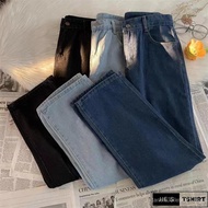 P001 - (VINTAGE BLUE) Jeans Loose Fit Casual Simple Style Denim Seluar Unisex Mini pocket Lelaki Per