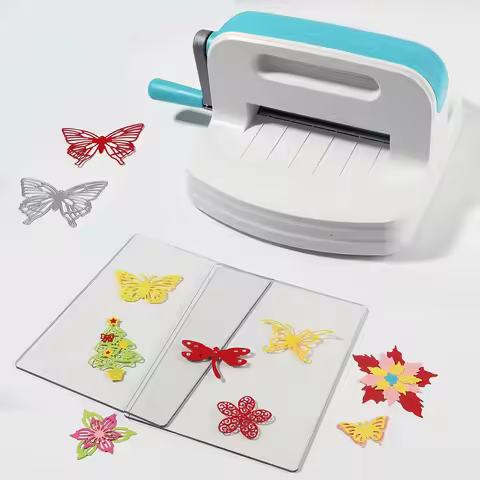 A5 Size Manual Die Cutting Embossing Machine DIY Handmake Tools 6 Inch Opening For Scrapbooking Art 