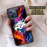 Success REALME C31 Case - 2D Glossy Realme C31 Hardcase - Realme C31 Cellphone Silicone - Realme C31