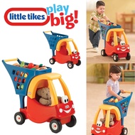 นำเข้า🇺🇸 รถเข็นช๊อปปิ้งเด็ก Little Tikes Cozy Coupe Kids Pretend Play Fun Grocery Store Shopping Cart, Red