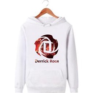 🔥飆風玫瑰Derrick Rose羅斯長袖連帽T恤上衛衣🔥NBA公牛隊Adidas愛迪達運動籃球衣服大學棉T男117