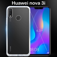 มีโค๊ดลด เคส ซิลิโคน ใส/กันกระแทก โนว่า3ไอ Silicone Case For Huawei Nova 3i (6.3")
