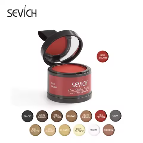 Sevich 12 Color Hairline Powder Hairline Shadow Cover Up Fill In Thinning Hair Unisex Hairline Shado