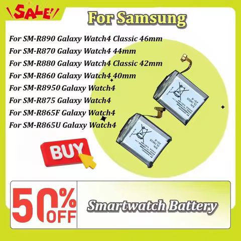 For Samsung Galaxy Watch4 Battery 40/44/42/46mm SM-R860 R865F R865U R870 R875 R880 R890 R8950 Watch4