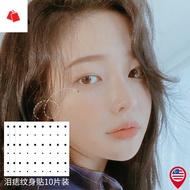 BK-INS Black Dot Mole Temporary Tattoo Sticker/ Cute Waterproof Black Circle Dot Mole Tears Sticker/