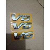 Original V6 logo emblem