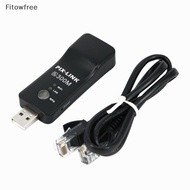 Fitow Wireless LAN Adapter WiFi Dongle RJ-45 Ethernet Cable For Samsung Smart TV FE