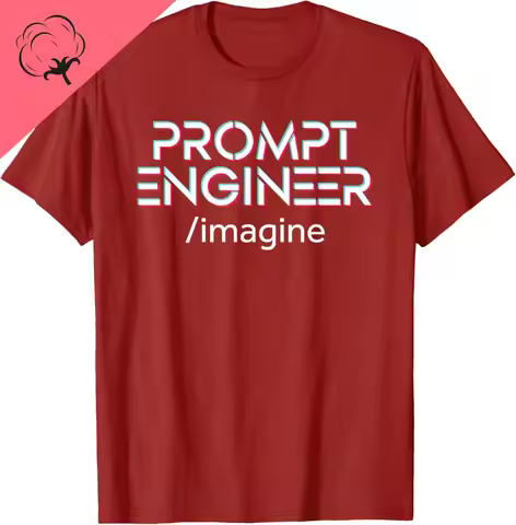 Prompt Engineer Shirt AI ChatGPT /Imagine Prompt Engineering T-Shirt Unisex Summer Streetwear Tops C