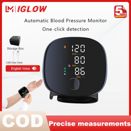 【IGLOW】Original Rechargeable Wrist Blood Pressure Digital Monitor LED Touch Screen Automatic Pressurization Blood Pressure BP (5-year warranty)