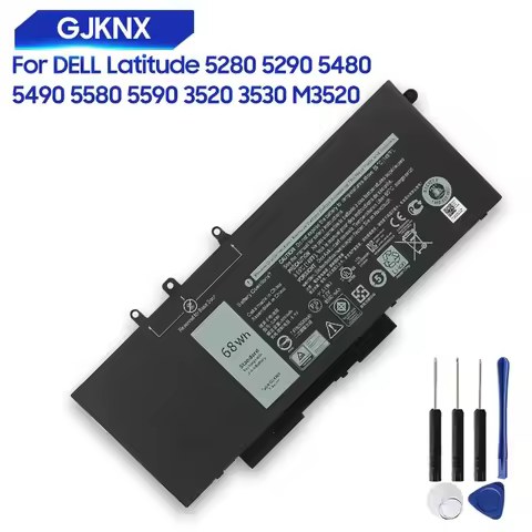 Replacement Battery For DELL Latitude 15 5591 5280 5290 5480 5490 5580 5590 3520 3530 M3520 M3530 P2