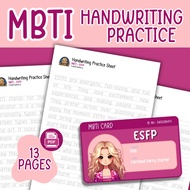 (PDF) handwriting practice book latihan tulisan cantik (mbti - esfp)
