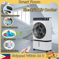Air Cooler Electric Fan Inverter With Remote Portable Aircon Wide Cooling Range Air Conditioner With Ice Crystal Boxes and 7L Water Tank Air Circulation For Home Office