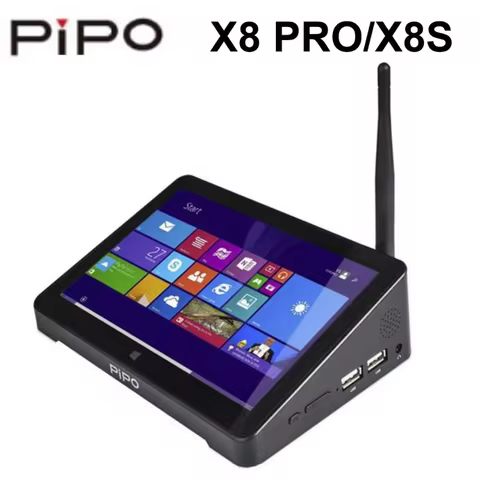 Pipo X8 Pro X8S X8R Smart Mini PC 7 inch 1280*800 Win10 Android 7.1 OS Intel N4020 Quad Core 2G/4G R