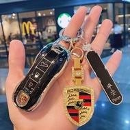 Porsche Key Case Taycan/911/718/Boxster/Cayman/Panamera/Cayenne/Macan Dedicated Key Case