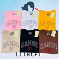 GANNI PREMIUM RHINESTONE SHIRT BZ APPAREL