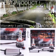 V8 LED LAMP MACRONE FOGLIGHT 9012 6000K