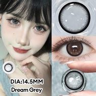 [✅KHUYẾN MÃI LỚN] Kính áp tròng   MYSTICEYES Màu Xanh Lam Lens 0 độ 14.0-14.5MM for girls lens nâu t