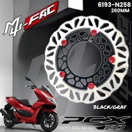 Floating serrated front disc 260mm pcx 150 pcx 160 floating serrated front disc 260mm pcx 150 pcx 16