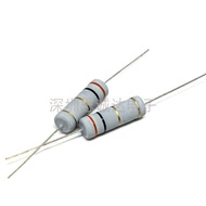 ((5pcs) 5W Carbon Film Resistor 5% 0.1 R 0.22 R 0.33 R 0.39 R 0.47 R 0.5 Rm 1.2M 1.5M Megohm